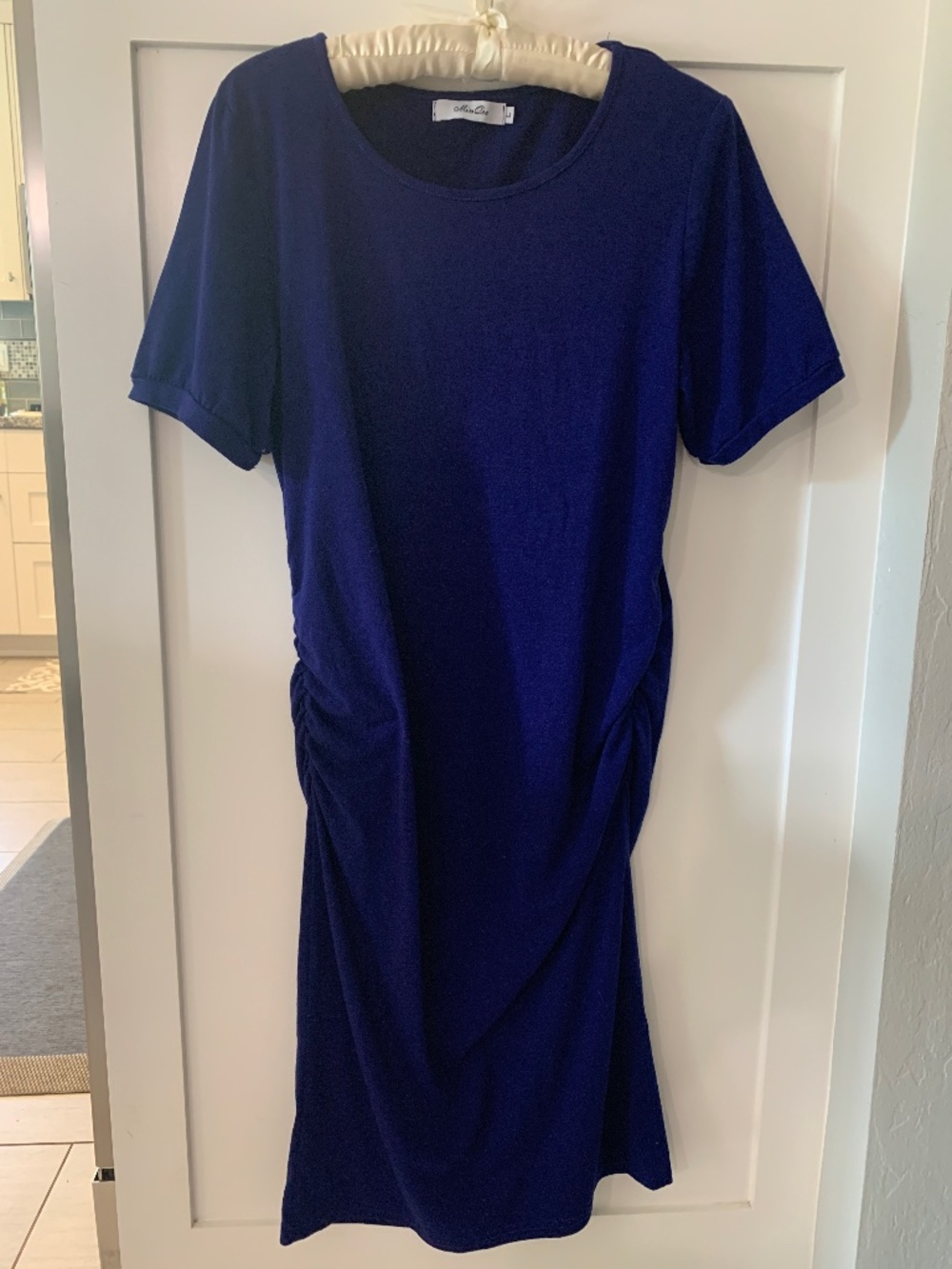 Maternity Dress Large Cobalt Blue